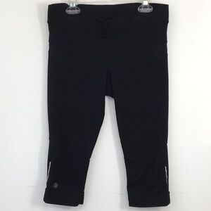 Athlete Athletic Knee Length Capri Knickers Black Size S GREAT Condition